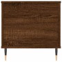 Mesa de centro madera contrachapada roble marrón 90x44,5x45 cm