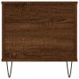 Mesa de centro madera contrachapada roble marrón 90x44,5x45 cm