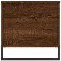 Mesa de centro madera contrachapada roble marrón 90x44,5x45 cm
