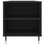 Mesa de centro madera de ingeniería negro 102x44,5x50 cm