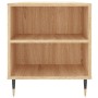 Mesa de centro madera de ingeniería roble Sonoma 102x44,5x50 cm