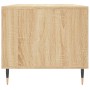 Mesa de centro madera contrachapada roble Sonoma 90x49x45 cm