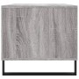 Mesa de centro madera contrachapada gris Sonoma 90x49x45 cm