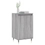 Aparador madera de ingeniería gris Sonoma 40x35x70 cm