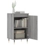 Aparador madera de ingeniería gris Sonoma 40x35x70 cm