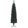 Schmaler künstlicher Weihnachtsbaum mit Glasfaserstütze 120 cm von vidaXL, Weihnachtsbäume - Ref: Foro24-328443, Preis: 52,08...