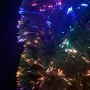 Narrow artificial Christmas tree with fiber optic support, 120 cm. by vidaXL, Christmas trees - Ref: Foro24-328443, Price: 51...