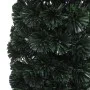 Narrow artificial Christmas tree with fiber optic support, 120 cm. by vidaXL, Christmas trees - Ref: Foro24-328443, Price: 51...