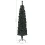 Narrow artificial Christmas tree with fiber optic support, 120 cm. by vidaXL, Christmas trees - Ref: Foro24-328443, Price: 51...