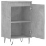 Aparadores 2 uds madera de ingeniería gris hormigón 40x35x70 cm