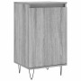 Aparador madera de ingeniería gris Sonoma 40x35x70 cm