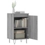 Aparador madera de ingeniería gris Sonoma 40x35x70 cm