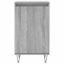 Aparador madera de ingeniería gris Sonoma 40x35x70 cm