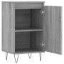 Aparador madera de ingeniería gris Sonoma 40x35x70 cm