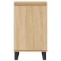 Aparador madera de ingeniería roble Sonoma 40x35x70 cm