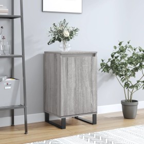 Aparador madera de ingeniería gris Sonoma 40x35x70 cm Aparador madera de ingeniería gris Sonoma 40x35x70 cm