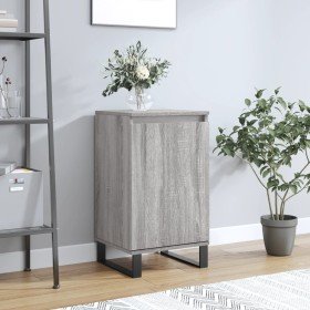 Aparador madera de ingeniería gris Sonoma 40x35x70 cm Aparador madera de ingeniería gris Sonoma 40x35x70 cm