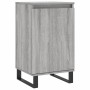 Aparador madera de ingeniería gris Sonoma 40x35x70 cm