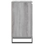 Aparador madera de ingeniería gris Sonoma 40x35x70 cm