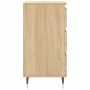 Aparador madera de ingeniería roble Sonoma 40x35x70 cm