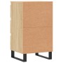 Aparador madera de ingeniería roble Sonoma 40x35x70 cm