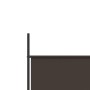Biombo divisor de 6 paneles de tela marrón 300x200 cm de vidaXL, Divisores de ambientes - Ref: Foro24-350191, Precio: 47,06 €...