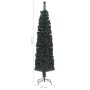 Artificial narrow Christmas tree with fiber optic support 240cm by vidaXL, Christmas trees - Ref: Foro24-328447, Price: 120,9...