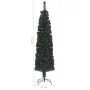 Artificial narrow Christmas tree with fiber optic support 240cm by vidaXL, Christmas trees - Ref: Foro24-328447, Price: 118,5...