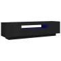 TV-Schrank mit LED-Leuchten schwarz 160x35x40 cm von vidaXL, TV-Möbel - Ref: Foro24-804428, Preis: 102,83 €, Rabatt: %