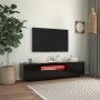 TV-Schrank mit LED-Leuchten schwarz 160x35x40 cm von vidaXL, TV-Möbel - Ref: Foro24-804428, Preis: 102,83 €, Rabatt: %