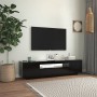 TV-Schrank mit LED-Leuchten schwarz 160x35x40 cm von vidaXL, TV-Möbel - Ref: Foro24-804428, Preis: 109,06 €, Rabatt: %