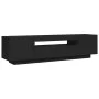 TV-Schrank mit LED-Leuchten schwarz 160x35x40 cm von vidaXL, TV-Möbel - Ref: Foro24-804428, Preis: 102,83 €, Rabatt: %