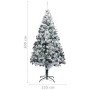 Künstlicher Weihnachtsbaum mit Schnee PVC grün 300 cm von vidaXL, Weihnachtsbäume - Ref: Foro24-328478, Preis: 161,03 €, Raba...
