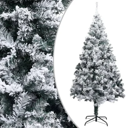 Artificial Christmas tree PVC snow green flocked 400 cm by vidaXL, Christmas trees - Ref: Foro24-328479, Price: 362,78 €, Dis...