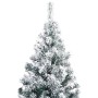 Artificial Christmas tree PVC snow green flocked 400 cm by vidaXL, Christmas trees - Ref: Foro24-328479, Price: 367,51 €, Dis...