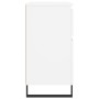 Aparador de madera contrachapada blanco 60x35x70 cm