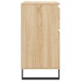 Aparador de madera contrachapada roble Sonoma 60x35x70 cm