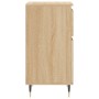 Aparador madera de ingeniería roble Sonoma 40x35x70 cm