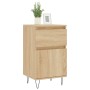 Aparador madera de ingeniería roble Sonoma 40x35x70 cm