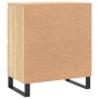 Aparador de madera contrachapada roble Sonoma 60x35x70 cm