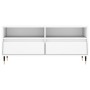 Mueble para TV madera contrachapada blanco 100x34,5x44,5 cm