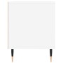Mueble para TV madera contrachapada blanco 100x34,5x44,5 cm