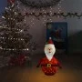 Decorative Christmas Santa Claus with LED lights, luxurious fabric, 60 cm. by vidaXL, Christmas lights - Ref: Foro24-328497, ...