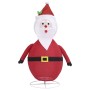 Weihnachtsmann dekorativ mit LED luxuriösem Stoff 60 cm von vidaXL, Weihnachtsbeleuchtung - Ref: Foro24-328497, Preis: 20,50 ...