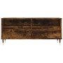 Mueble de TV madera contrachapada roble ahumado 100x34,5x44,5cm en Muebles TV | Comprar online en Foro24