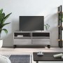 Mueble de TV madera contrachapada gris Sonoma 100x34,5x44,5 cm en Muebles TV | Comprar online en Foro24