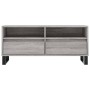 Mueble de TV madera contrachapada gris Sonoma 100x34,5x44,5 cm en Muebles TV | Comprar online en Foro24