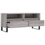 Mueble de TV madera contrachapada gris Sonoma 100x34,5x44,5 cm en Muebles TV | Comprar online en Foro24