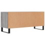 Mueble de TV madera contrachapada gris Sonoma 100x34,5x44,5 cm en Muebles TV | Comprar online en Foro24