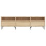 Mueble de TV madera contrachapada roble Sonoma 150x30x44,5 cm en Muebles TV | Comprar online en Foro24